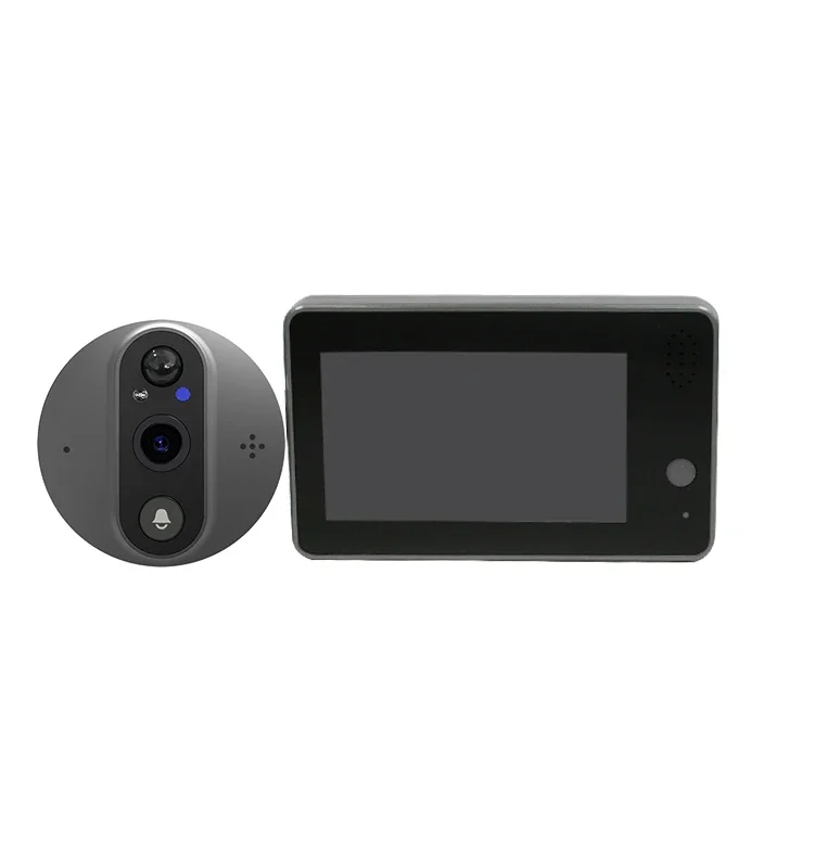

ED-500PA 4.3-inch display Remote monitoring Battery Wifi Peephole Video Doorbell HD1080P image Tuya smart visual cat eye