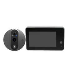 ED-500PA 4.3-inch display Remote monitoring Battery Wifi Peephole Video Doorbell HD1080P image Tuya smart visual cat eye