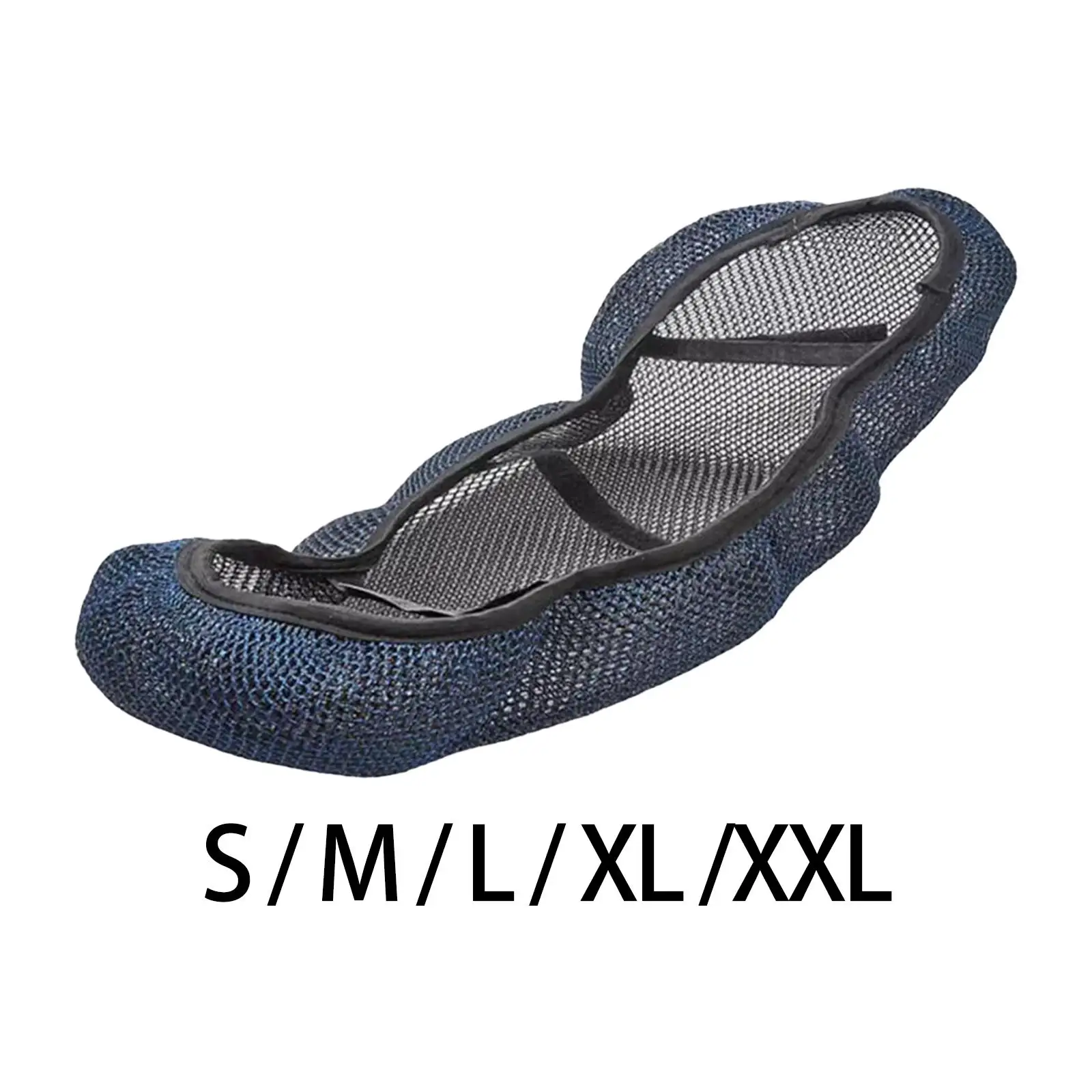 Motorcycle Seat Cover 3D Spacer Mesh Fabric Accessories Motorcycle Net Mesh Seat Full Cover for Scooter Moped Motorcycle