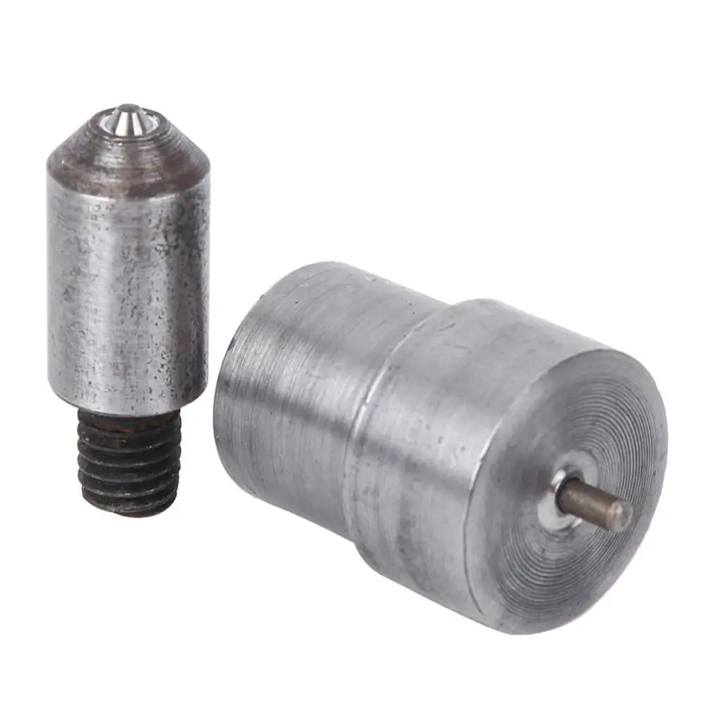 2pcs Heavy Duty Metal Eyelet Puncher Tool DIY Grommet Die Air Pressure Buckle Grommet Die Mold Manual Installation Tool