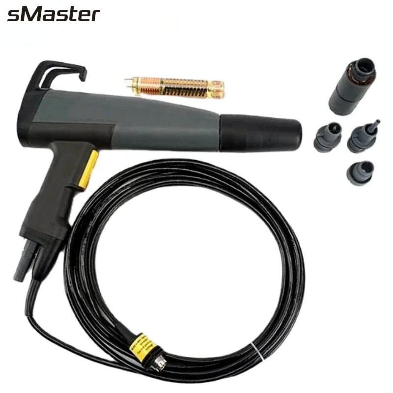 sMaster 390001 Powder Spray Gun HV Cascade nozzles and Deflector for Wagner PEA-C4