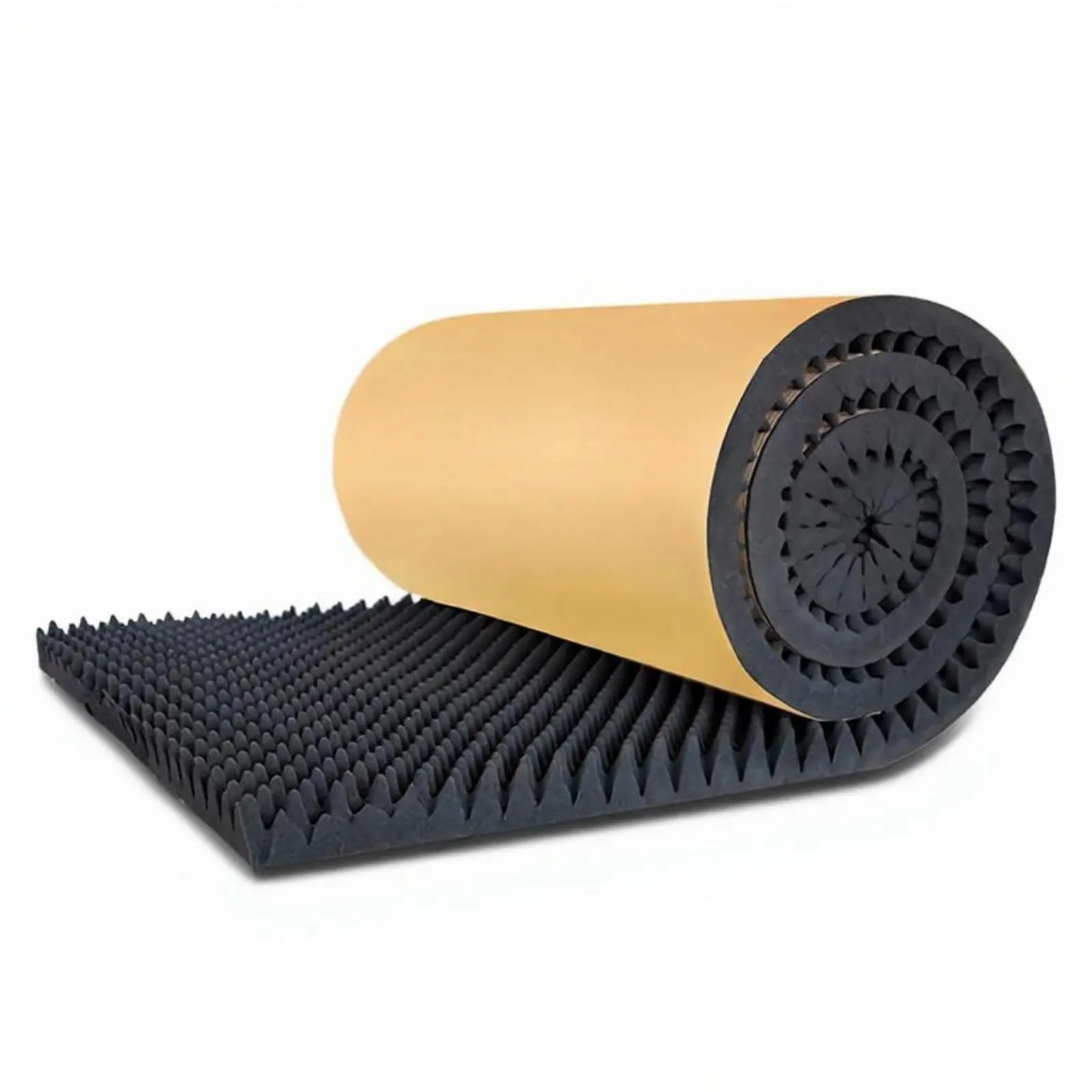 Autocollant mural de réduction de bruit de panneau acoustique de mousse insonorisée