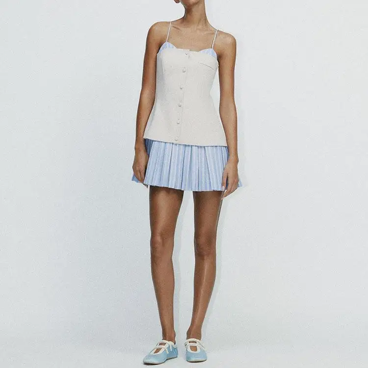 Printemps nouveauté femme ort Svel v-ne Dr Street Sle 00% autre matériau printemps 2025