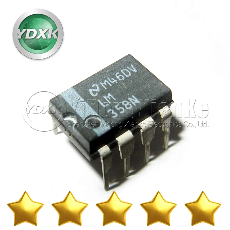 LM358N DIP8 LM3578AN componenti elettronici LM358WN LM386-1 LM386N-1 LM4562NA nuovo originale LM555CN