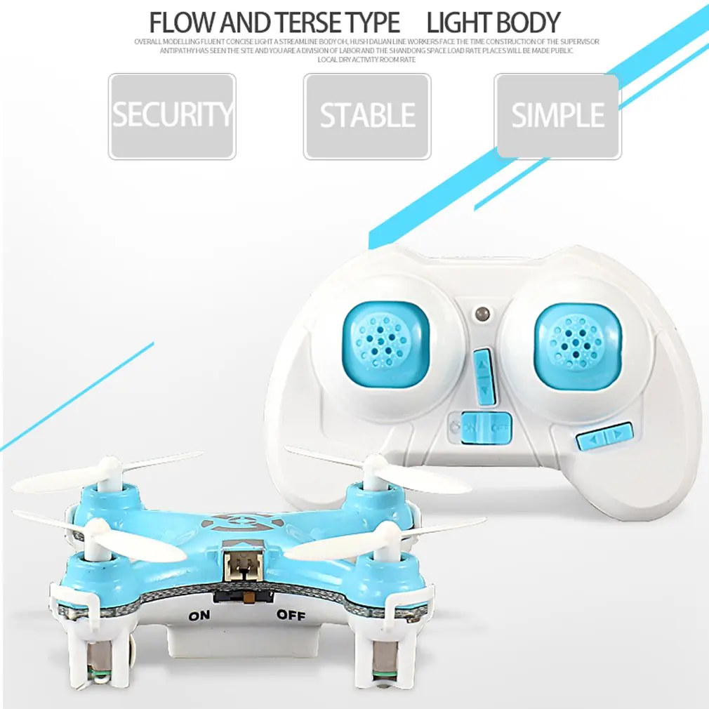 CX-10 Mini Drone 2.4G 4CH 6 Axis LED RC Quadcopter Toy Helicopter Pocket Drone With LED Light Toys For Kids Children Toy Drone