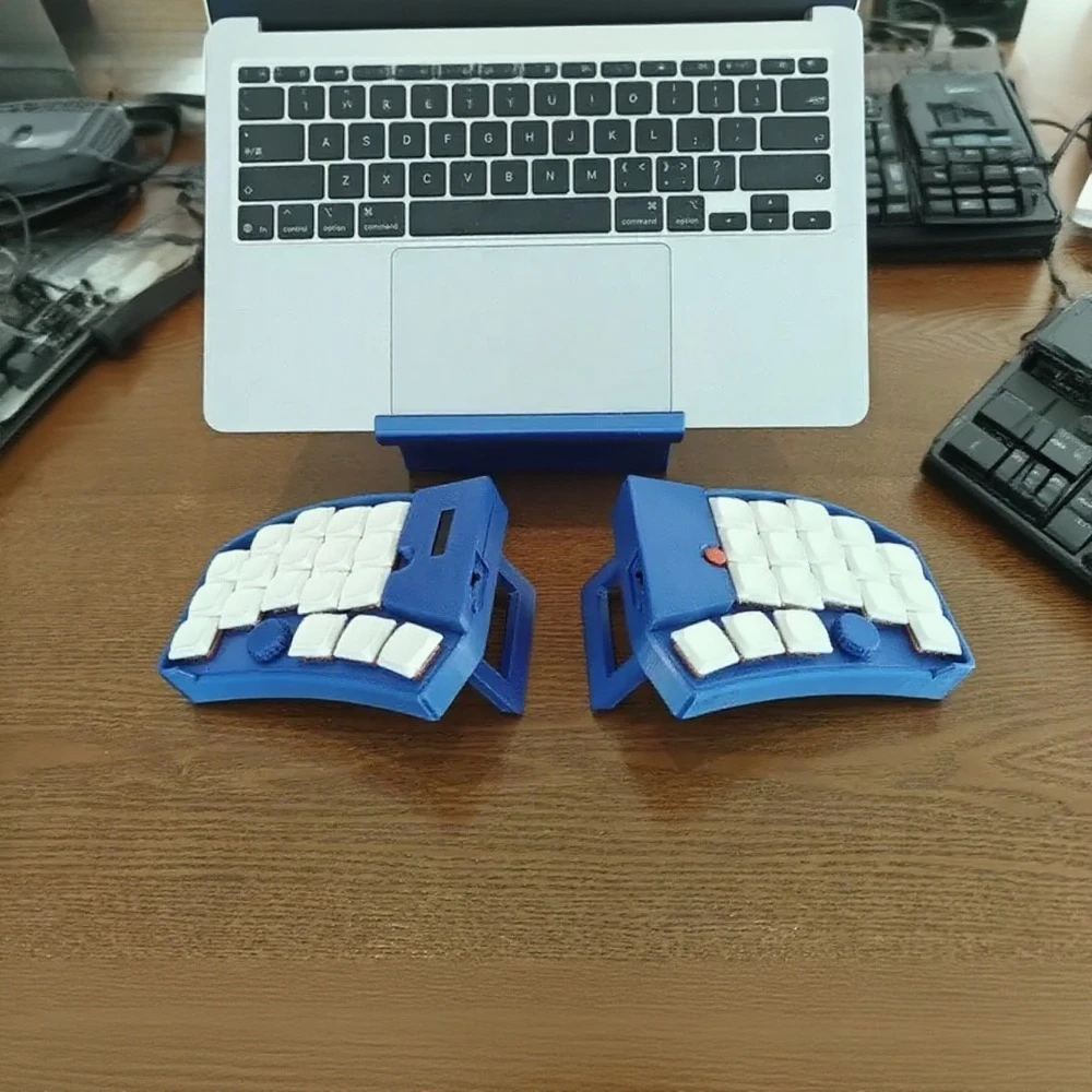 36키 스플릿 키보드 듀얼 모드 연결 블루투스 인체공학적 드워프 축 PBT 무각인 내마모성 게임 액세서리 선물