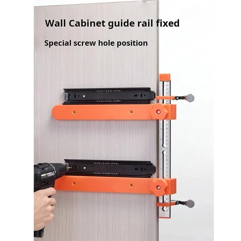 cupboard Drawers slideway track Install Tools Drawers Install aider fast Retaining clip Woodworking Tools