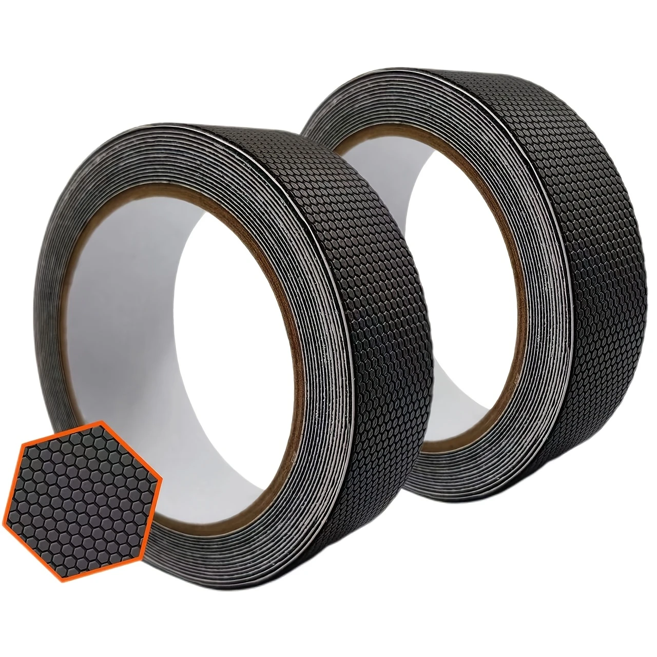 1PC 16.4 Feet Rubber Grip Tape, Non-Slip And Durable Home Grip Tape, Suitable for Handles, Stairs, Tools/Smooth Surfaces