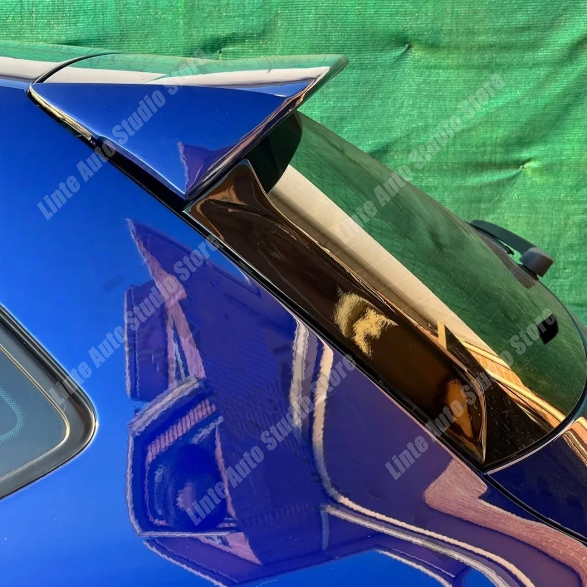 Pair Rear Window Side Spoiler For Seat Leon 5F8 MK3 MK3.5 ST Sportstourer FR Cupra R 2013-2019 Rear Trunk Side Wing Exterior Kit