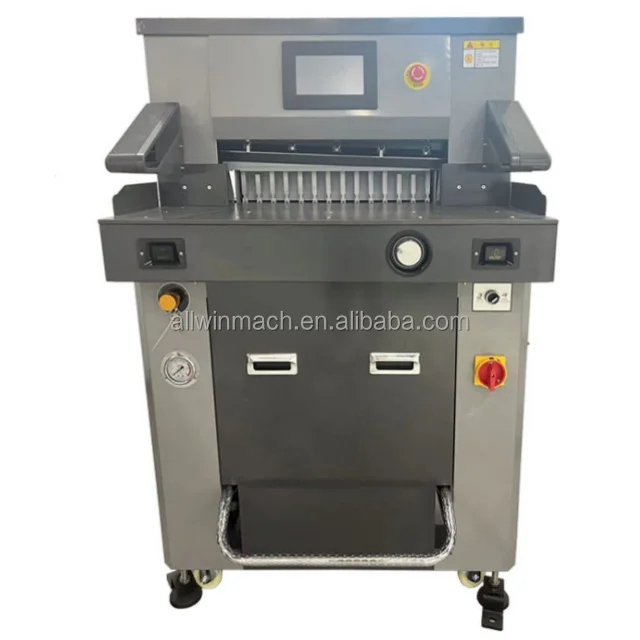 Hot Sale 520mm Hydraulic Automatic Guillotine Cutting Paper Machine Book Cutter Machine Book Trimmer Machine