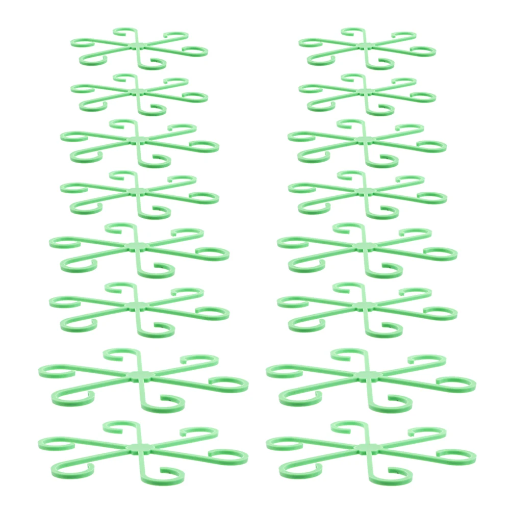 

16Pcs Plant Stem Support Plastic Climbing Houseplant Stakes Indoor Plant Stakes Support for Flowers Potted Plants Garden