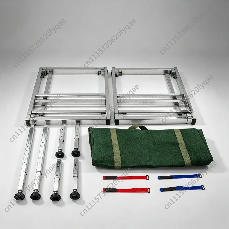 Car retractable bed frame Outdoor camping equipment Folding bed Self-driving bed suitable for car SUV Outdoor MPV