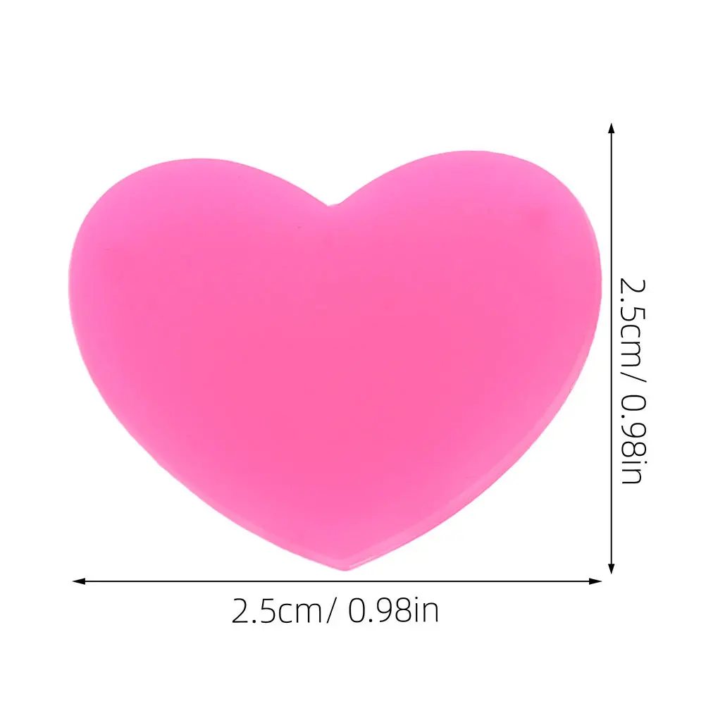 4 قطعة مخمدات اهتزاز التنس سيليكون القلب مضرب امتصاص الصدمات لتجربة اللعب المريحة التنس المثبط القلوب #6