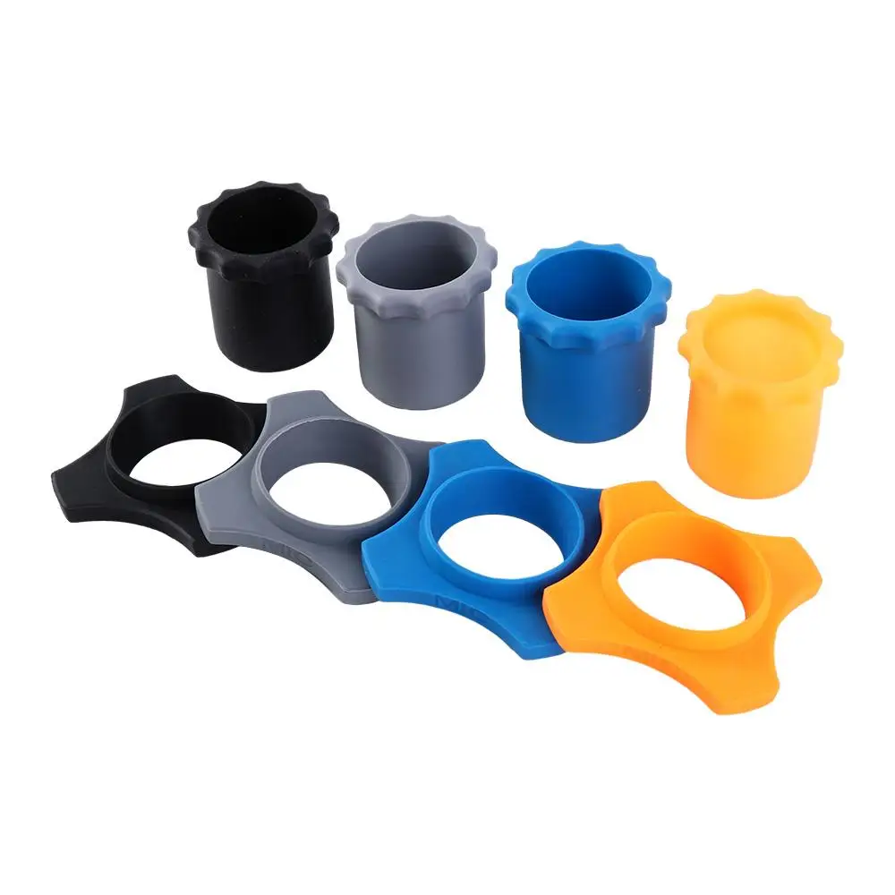 Shakeproof Microphone Sleeves Anti-Rolling Microphone Silicone Ring Microphone Holder Bottom Rod Sleeve Mic Protection Ring