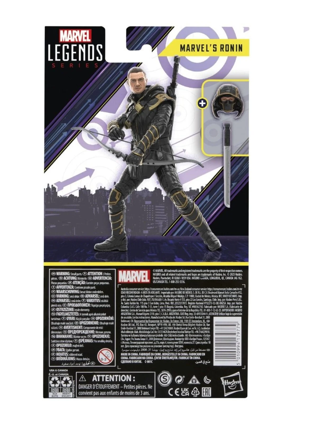 Marvel Legends Series Ronin Hawkeye 6-Inch-Scale(15cm) Collectible Action Figure New In Stock Tabletop decoration