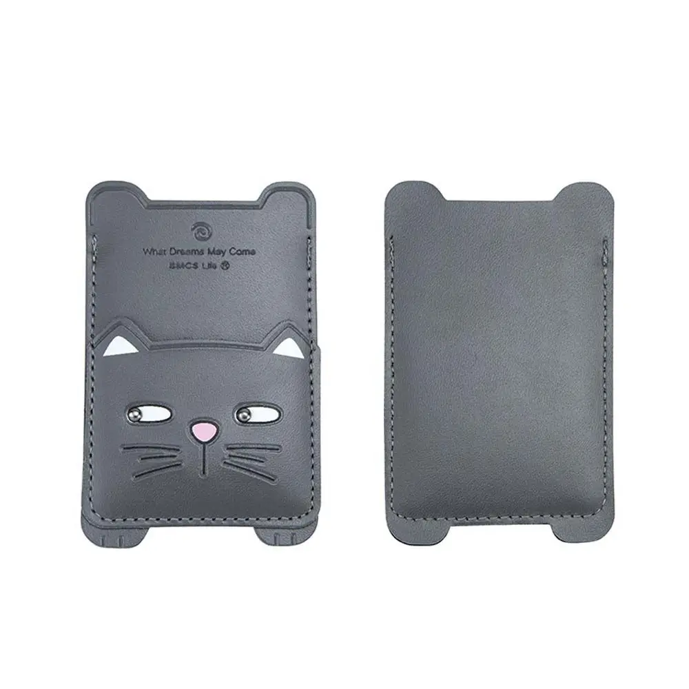 

Card Sleeve Cartoon Credit Card Holder Adhesive Sticker Storage Wallet Phone Back Pocket Phone Card Holder Mobile Wallet