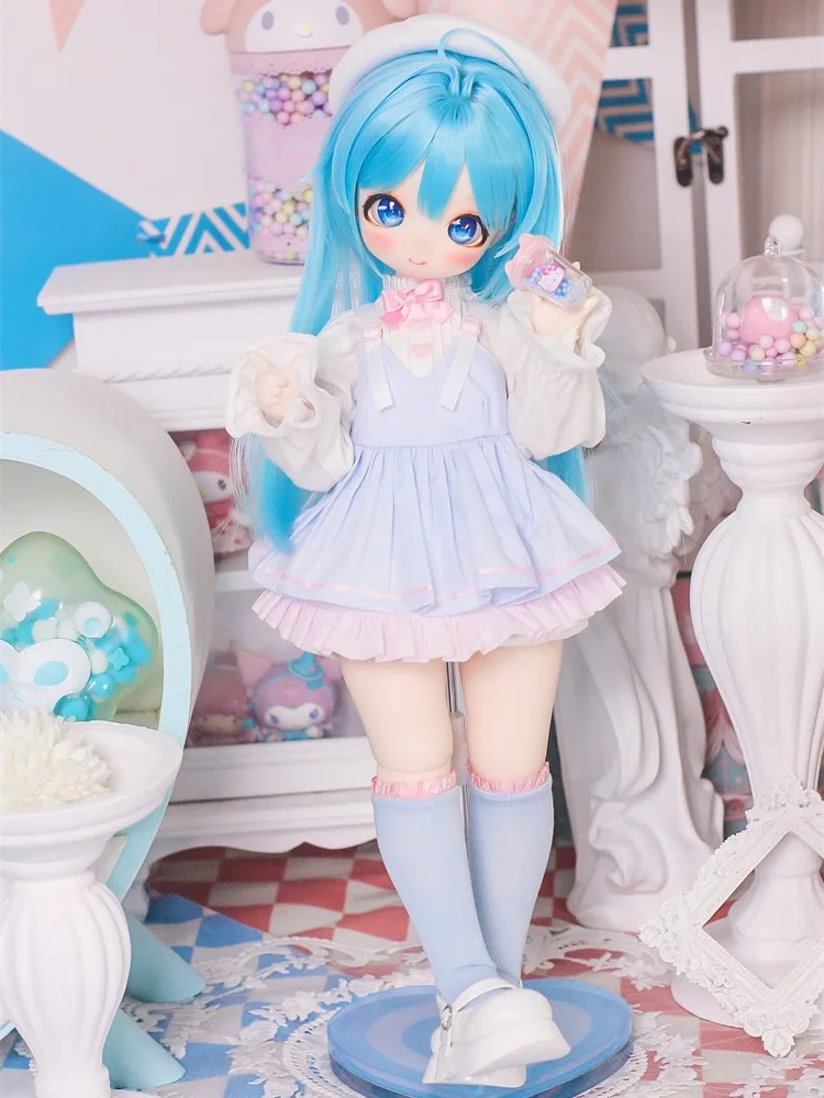 MSD MDD 1/4 BJD Doll Clothes Skirt Socks Hat Accessories Doll Dress Up Diy Clothes For Boys Girls Gift