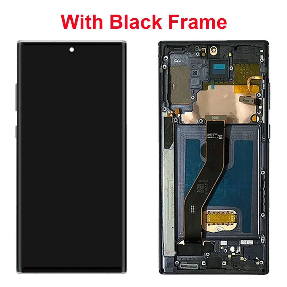 For Amoled Note 10 Plus Screen for Samsung Galaxy Note10+ N975F