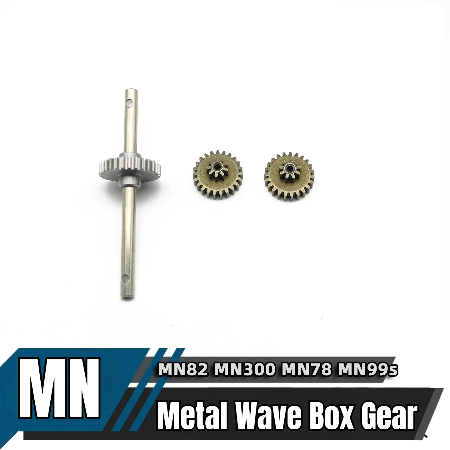 MN MN212 MN300 MN78 MN82 RC Vehicle Parts MN99S Special Transmission Box Metal Gear Modification Parts Metal Wave Box Gear
