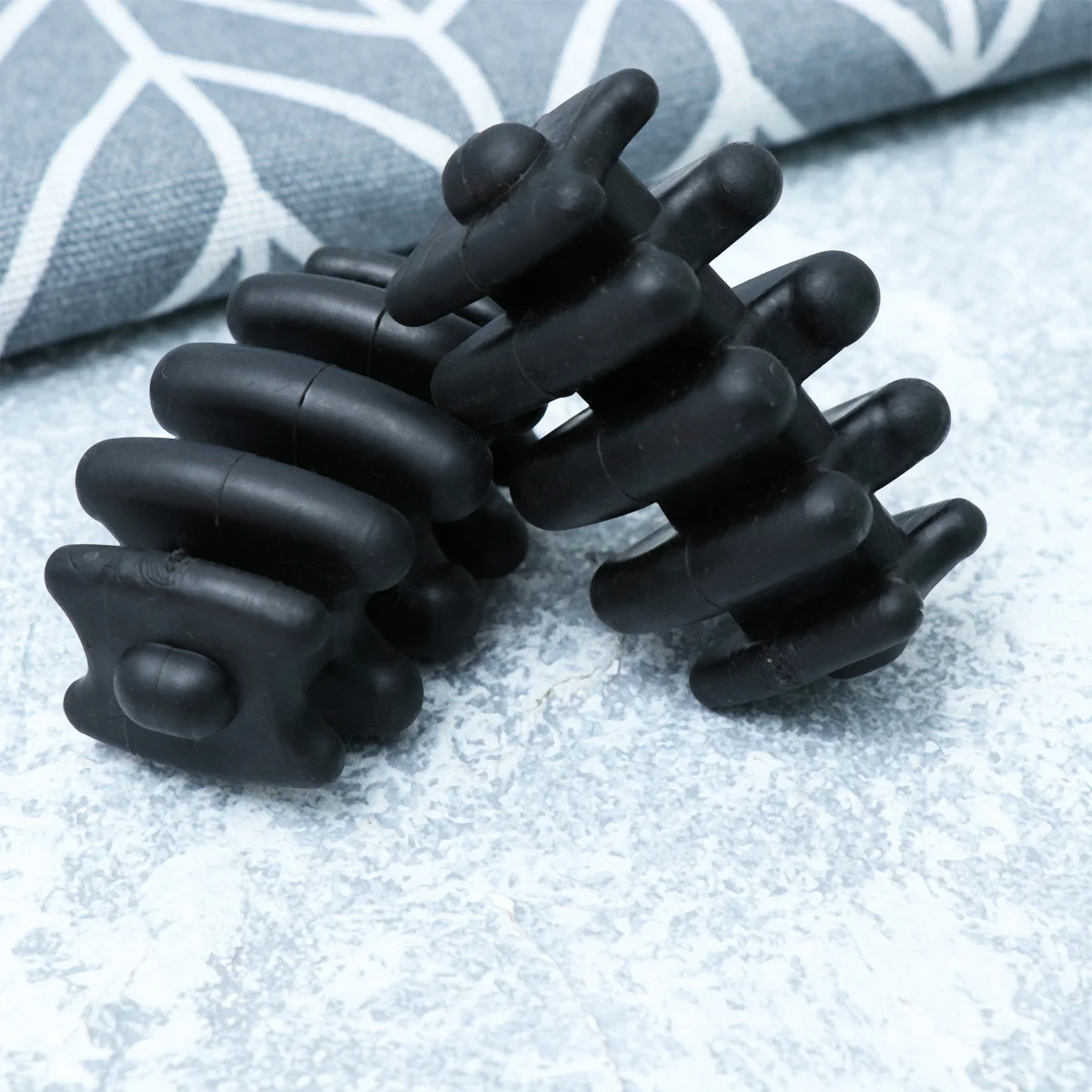 

1 пара оборудования, демпфирующие резиновые аксессуары для стрельбы из лука, блочный лук для уменьшения вибрации лука (черный)