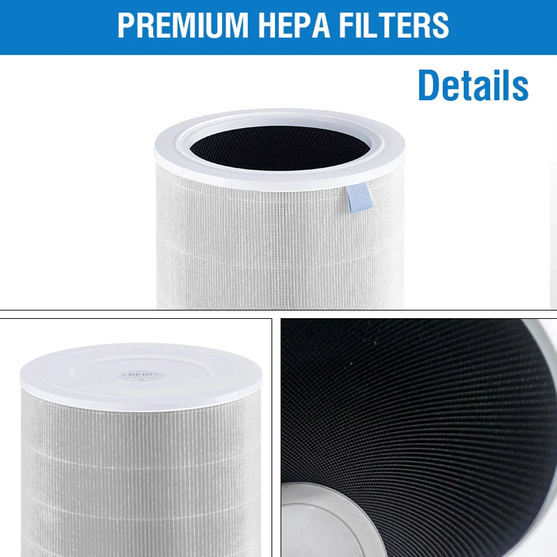 For Xiaomi Hepa Filter 4 Pro H Activated Carbon Filter 4 Pro H Xiaomi 4 Pro H Filter for Xiaomi Air Purifier 4 Pro H