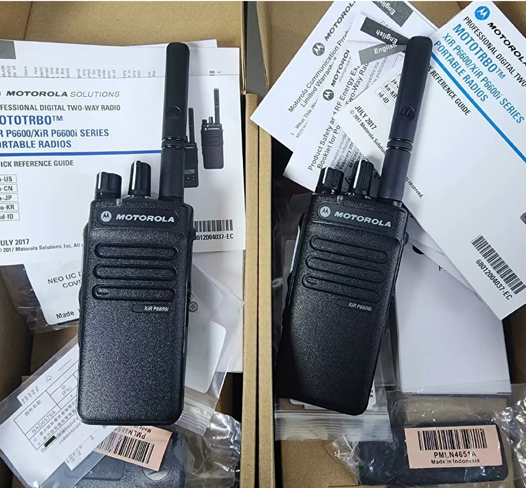 Motorola P6600i Digital Walkie-Talkie P6600I Explosion-proof Walkie-Talkie Chemical Plant Professional Hand Desk