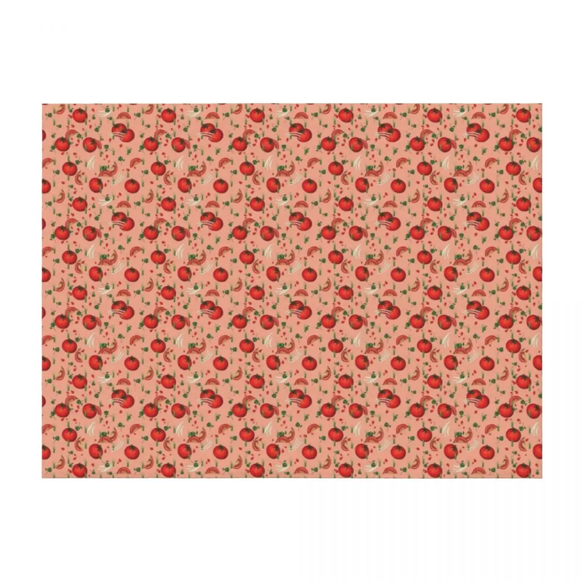 

Tomato pattern Throw Blanket Sofa Quilt Hairys Plaid valentine gift ideas Blankets