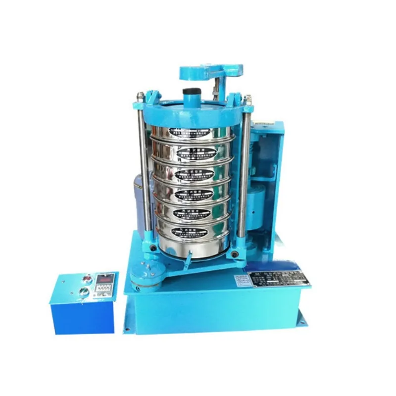 New Laboratory Steel Vibrating Screen Machine with Motor Ore Sorting and Screening Equipment
