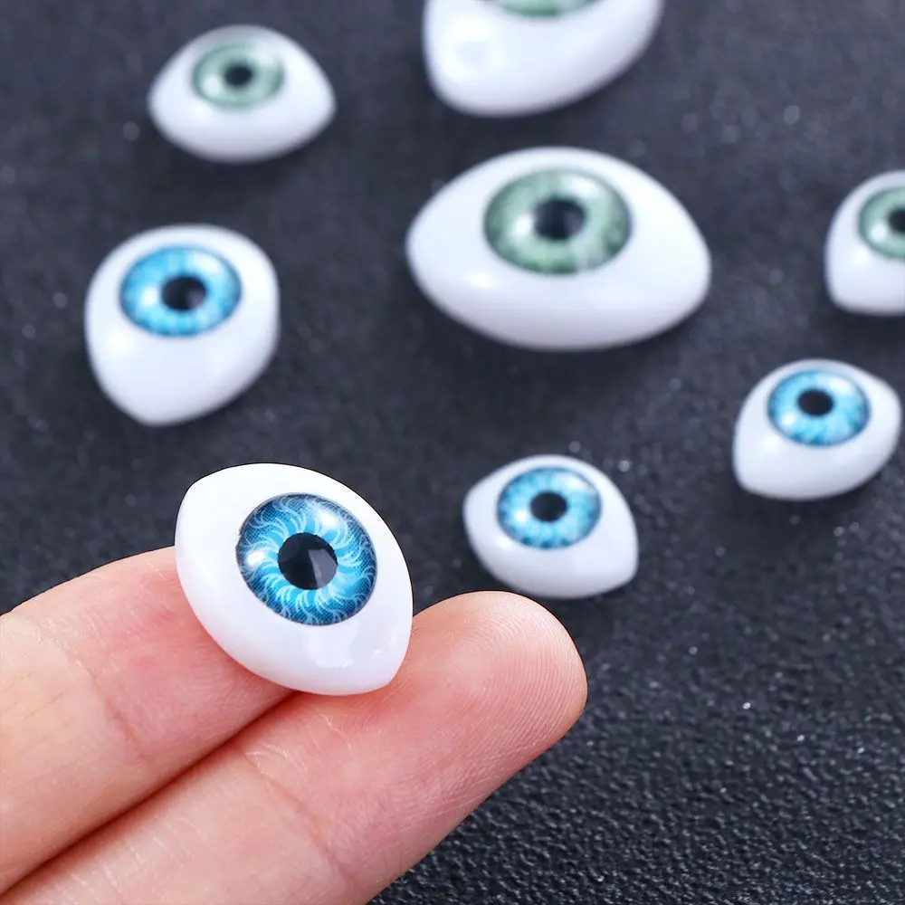 20Pcs/Set Puppet Making Dinosaur Eyes Fake Eyes Animal Toy Plastic Doll Eyes Bjd Doll Eyeball Doll Safety Eyes DIY Toy Eyes