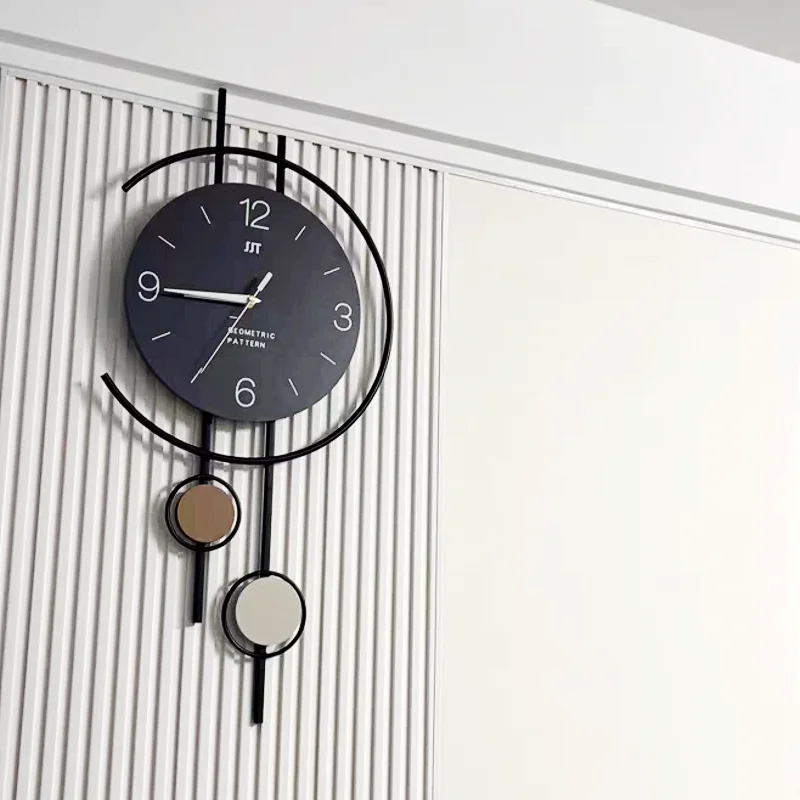 Interior Korean Clock Wall Creative Bedrooms Chinese Style Digital Wall Watch Art Mural Fashion Relogio De Parede Wall Decor
