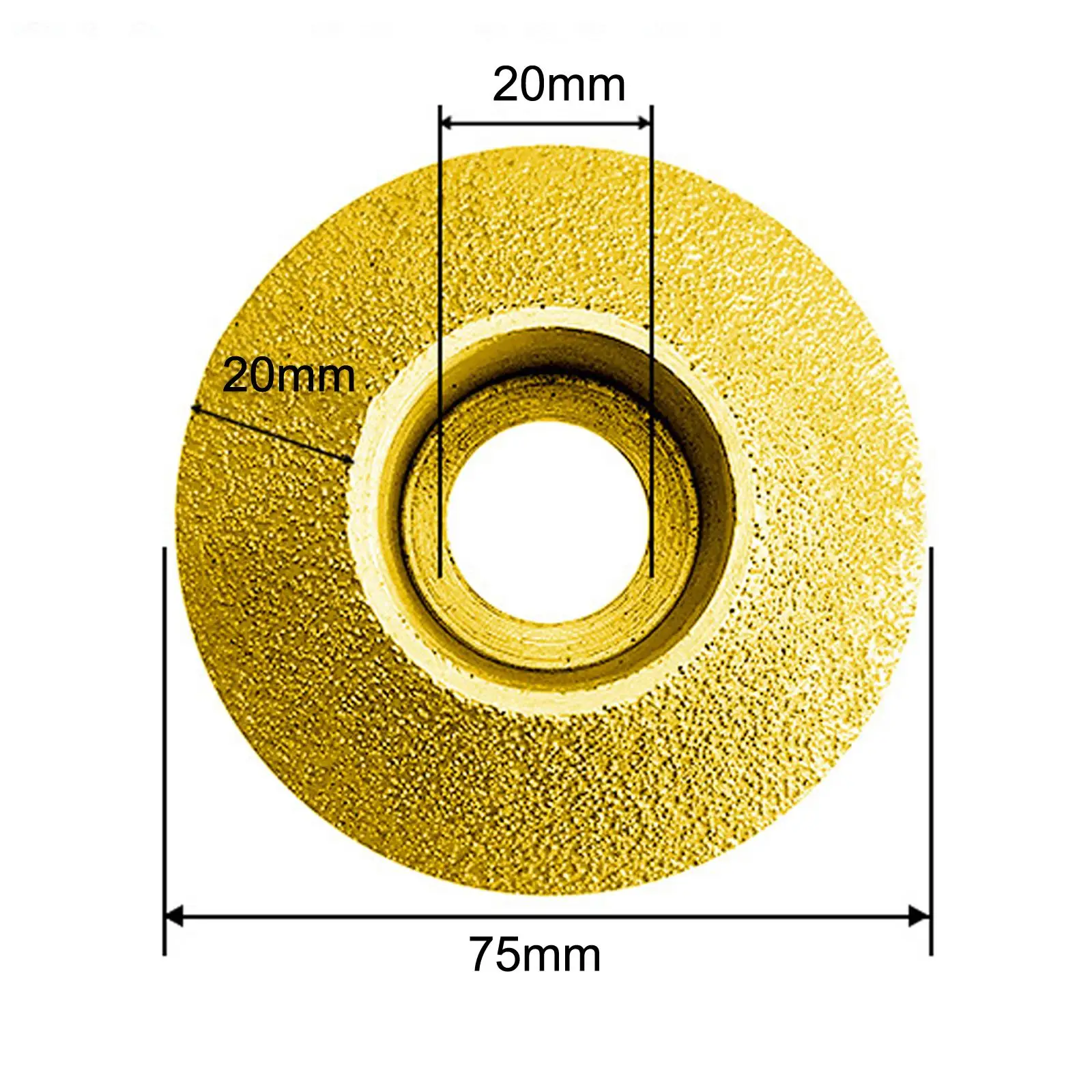 앵글 그라인더 휠 엣지 프로파일 샌딩 디스크, 45도 베벨 교체, 앵글 그라인더 액세서리용 그라인딩 디스크, 타일