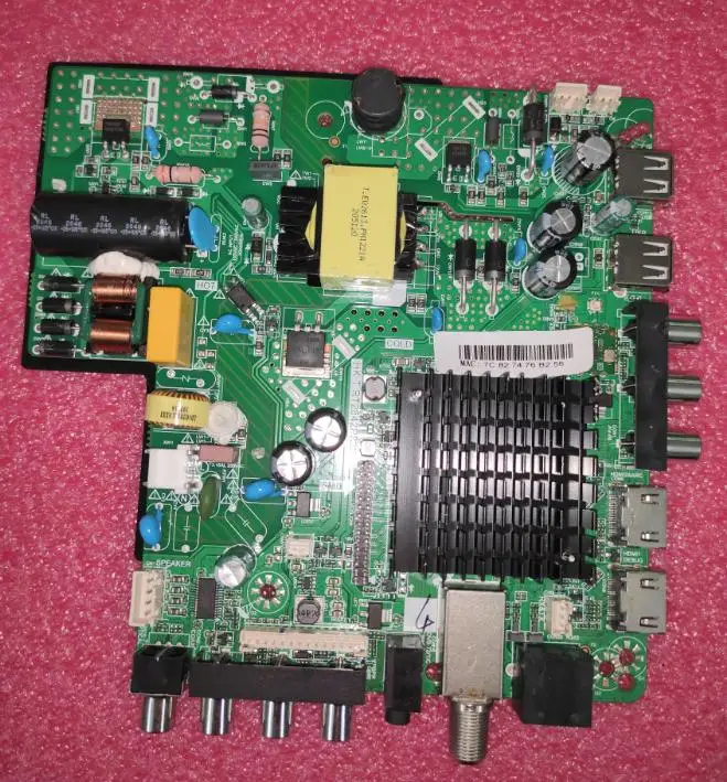 HK.T.RT2842P638 Wifi network TV motherboard resolution 1366x768 1DDR+8EMMC 34-41v 600ma board works perfectl