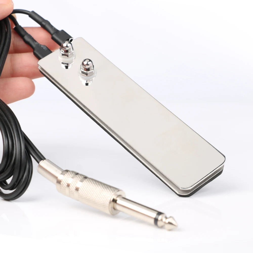 مجموعة كاملة من أدوات الوشم، مجموعة ماكينة الوشم DC Jack، قلم الوشم الدوار مع دواسة، 5 إبر خرطوشة، حامل أكواب الحبر والجلد الممارسة