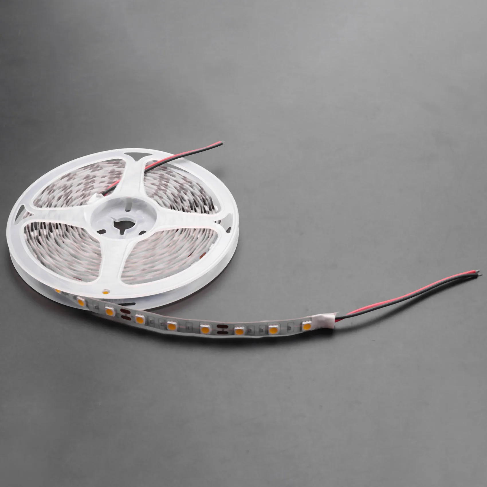 A7THK-3Pcs 5M 300 Warm White LED 5050 SMD Flexible Light Lamp Strip 12V DC Home Club