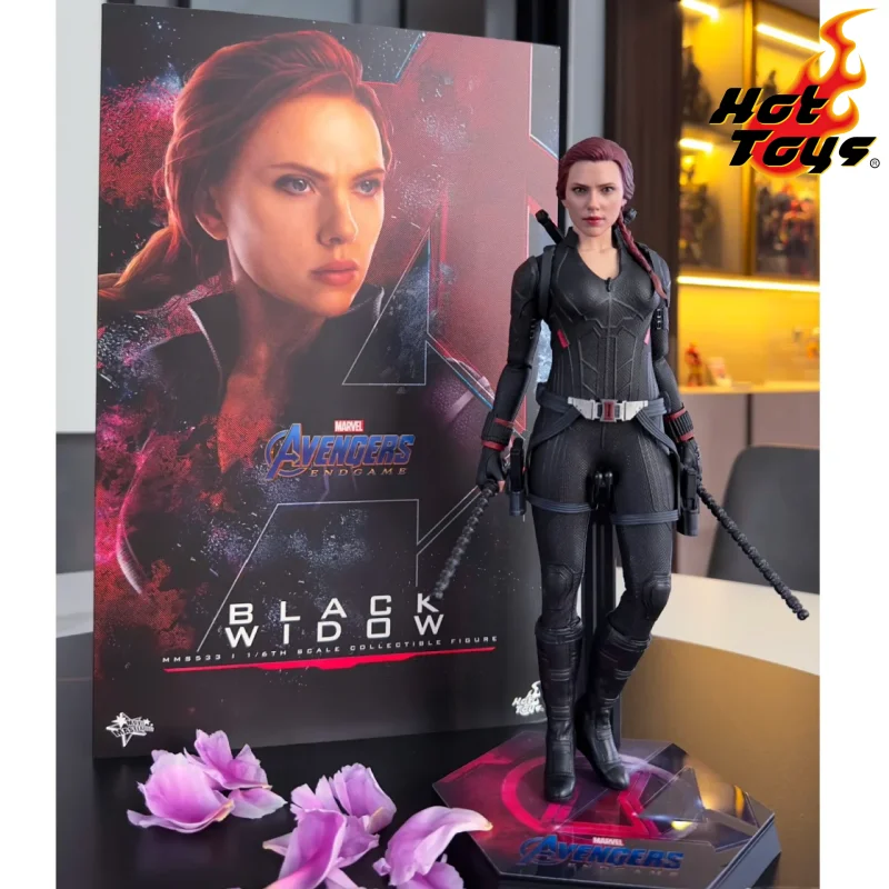 В наличии оригинальные HotToys HT 1/6 MMS533 Мстители 4 Скарлетт Черная Вдова 7.0 фигурка модель игрушки