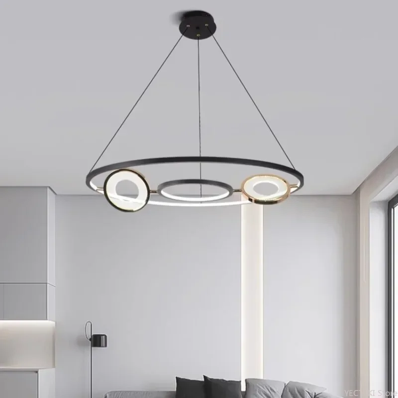 

GHEUVNJ Minimalist dining table, living room lights, creative personality, hotel rooms, clubhouses, dining rooms, pendant light