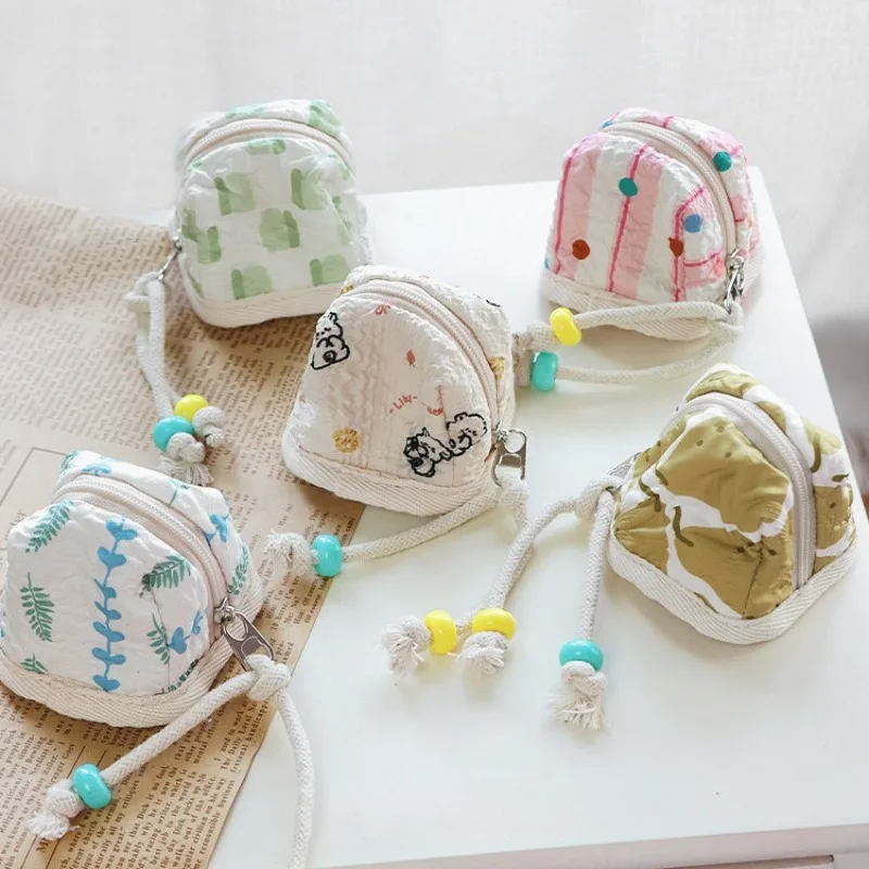 

Cute Mini Earphone Case Soft Flip Cover Protective Shell Carrying Pouch Portable Storage Bag for Bluetooth Earphones Coin Purse