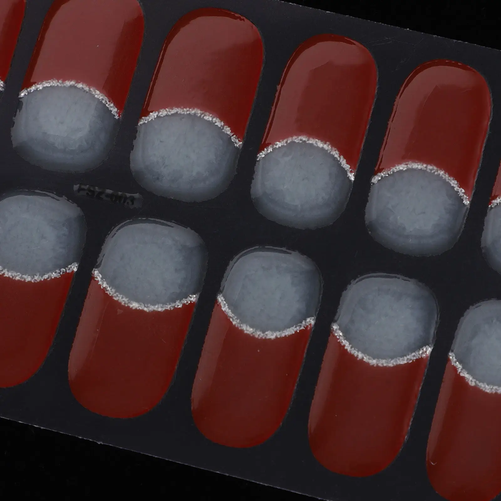 

3 Sheets Nail Polish Stickers Nail Strips Durable Manicure Wraps Stylish Stick on Nails for Women Gel Polish Strips