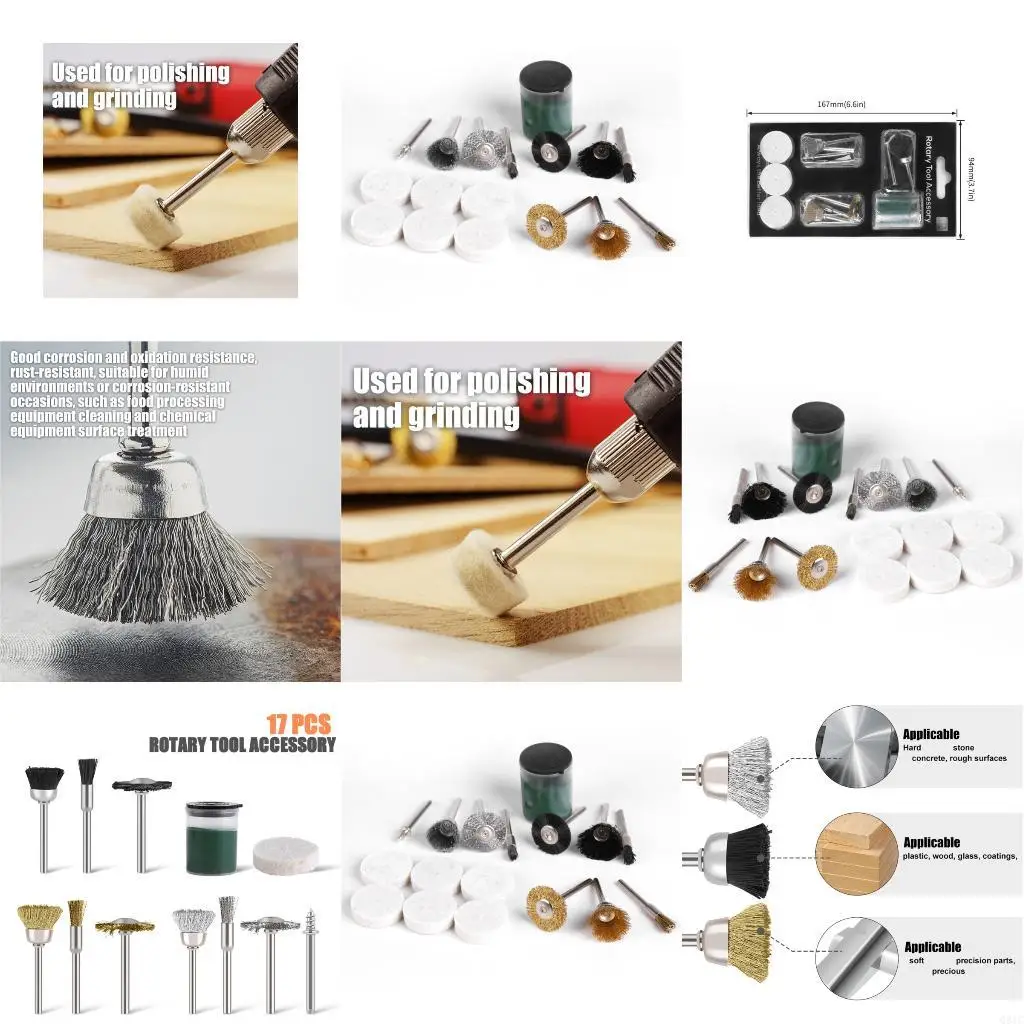 

Q81C 17 шт. Многоцелевые дробильные устройства для резки, сглаживания, полировки различных материалов