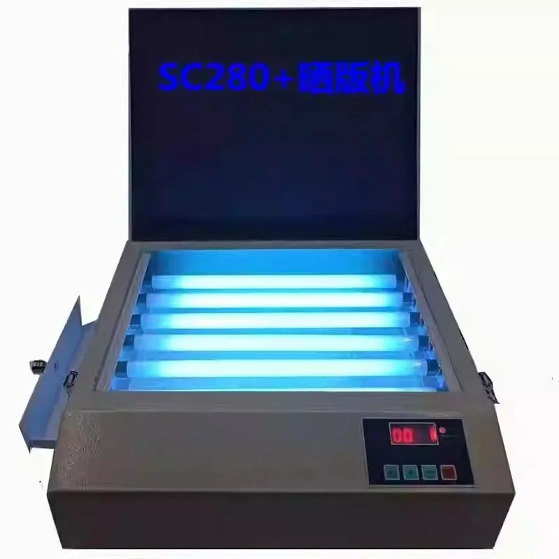0528MD-260 New UV Exposure Unit for Hot Foil Pad Printing PCB With Drawer