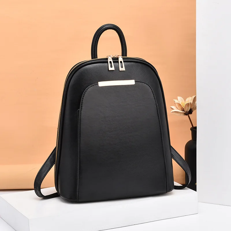 Simple Travel Bag for Women 2024 New Fashion Trend Student Backpack Large Capacity Portable Femal Shoulder Bags Bolsa Feminina