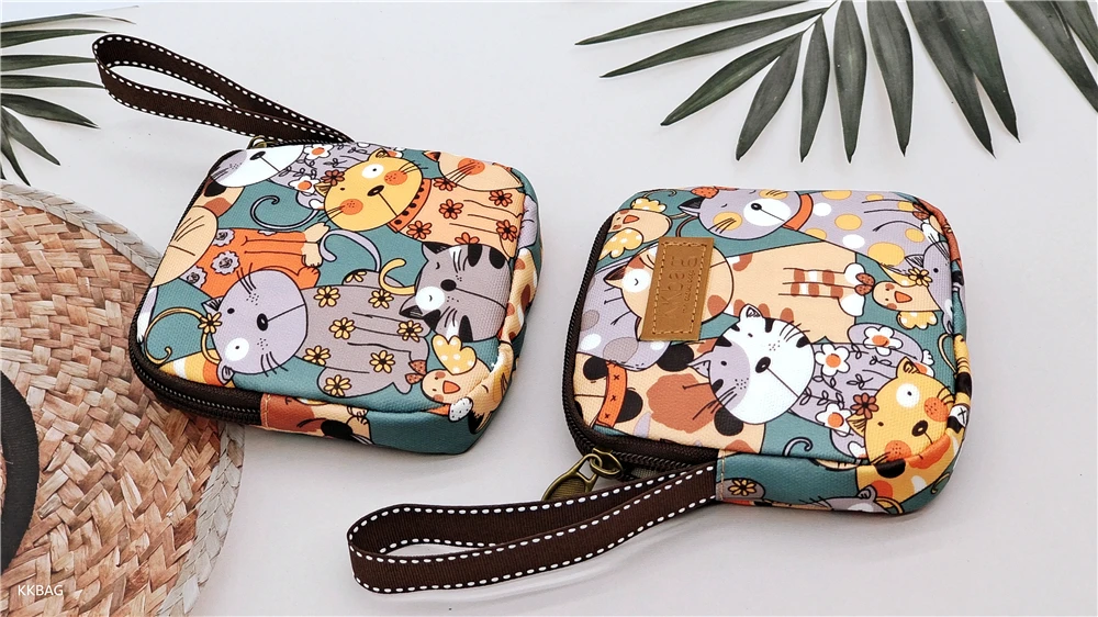 Nette Tampon Lagerung Tasche Frauen Mädchen Serviette Sanitär Pad Beutel Kosmetik Tasche Fall Tragbare Geldbörse Mini Reise Veranstalter – Detail 9