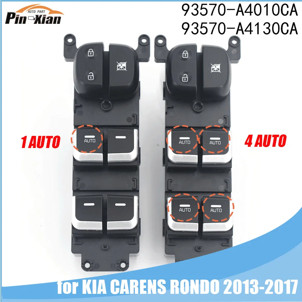 

Electric Master Control Power Lifter 93570A4010CA 93570A4130CA for KIA CARENS RONDO 2013 2014 2015 2016 2017 Window Opener