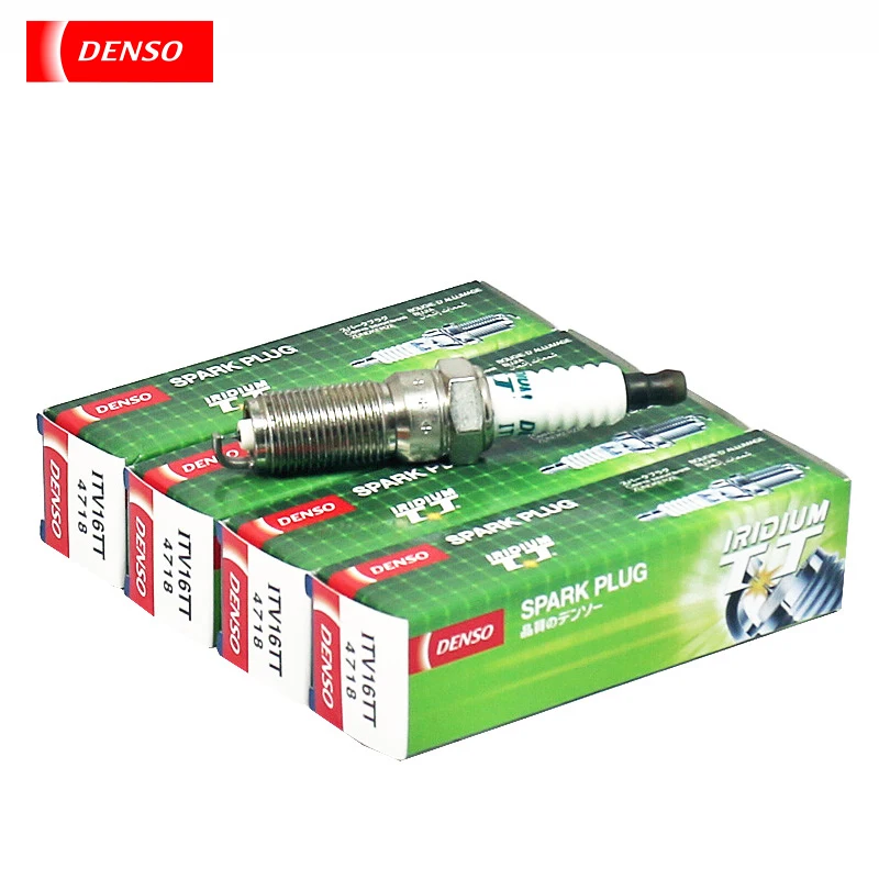 DENSO Iridium platinum spark plug ITV16TT 4718 adapts to Fox Mazda GL8 Regal