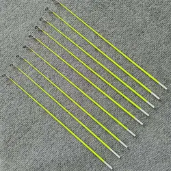 High Quality With Top Ring Fishing Rod Tip Winter Retractable Carbon Fiber Portable 40cm Fiberglass Fishing Pole Ice Fishing