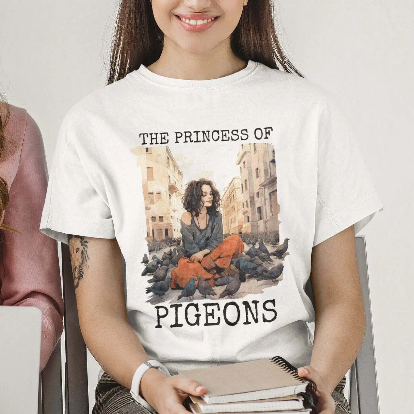 The Princess Of Pigeons T-shirt