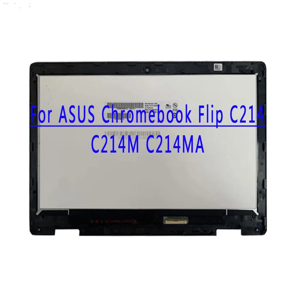 

11.6 Inch 1366X768 HD 40pins EDP 60HZ B116XAB01.5 LCD Screen Assembly With Touch For ASUS Chromebook Flip C214 C214M C214MA