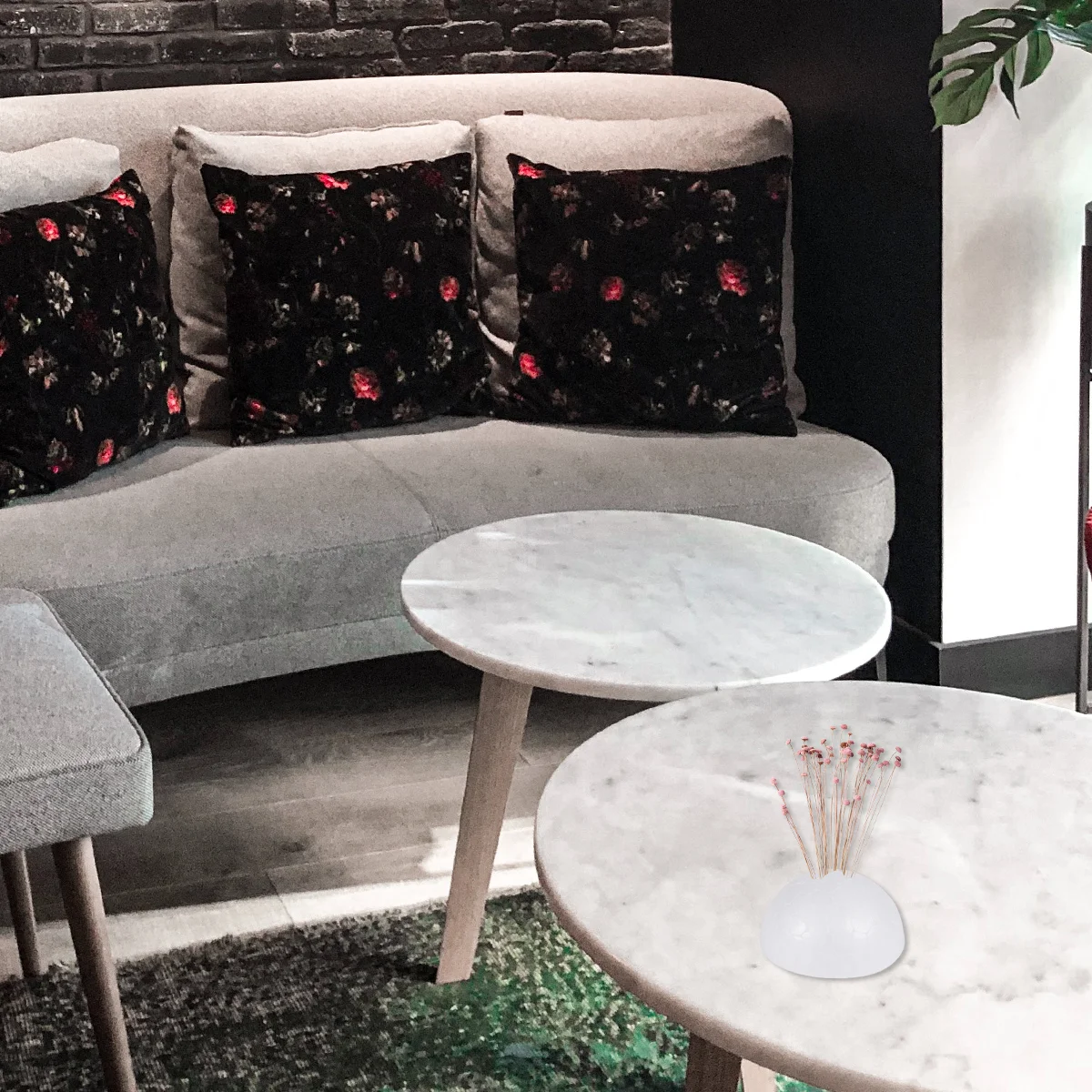 200 Pcs Ball Foam Hemisphere Balls Half Artificial Arrangements Round White Polystyrene Spheres Flowers Model Christmas