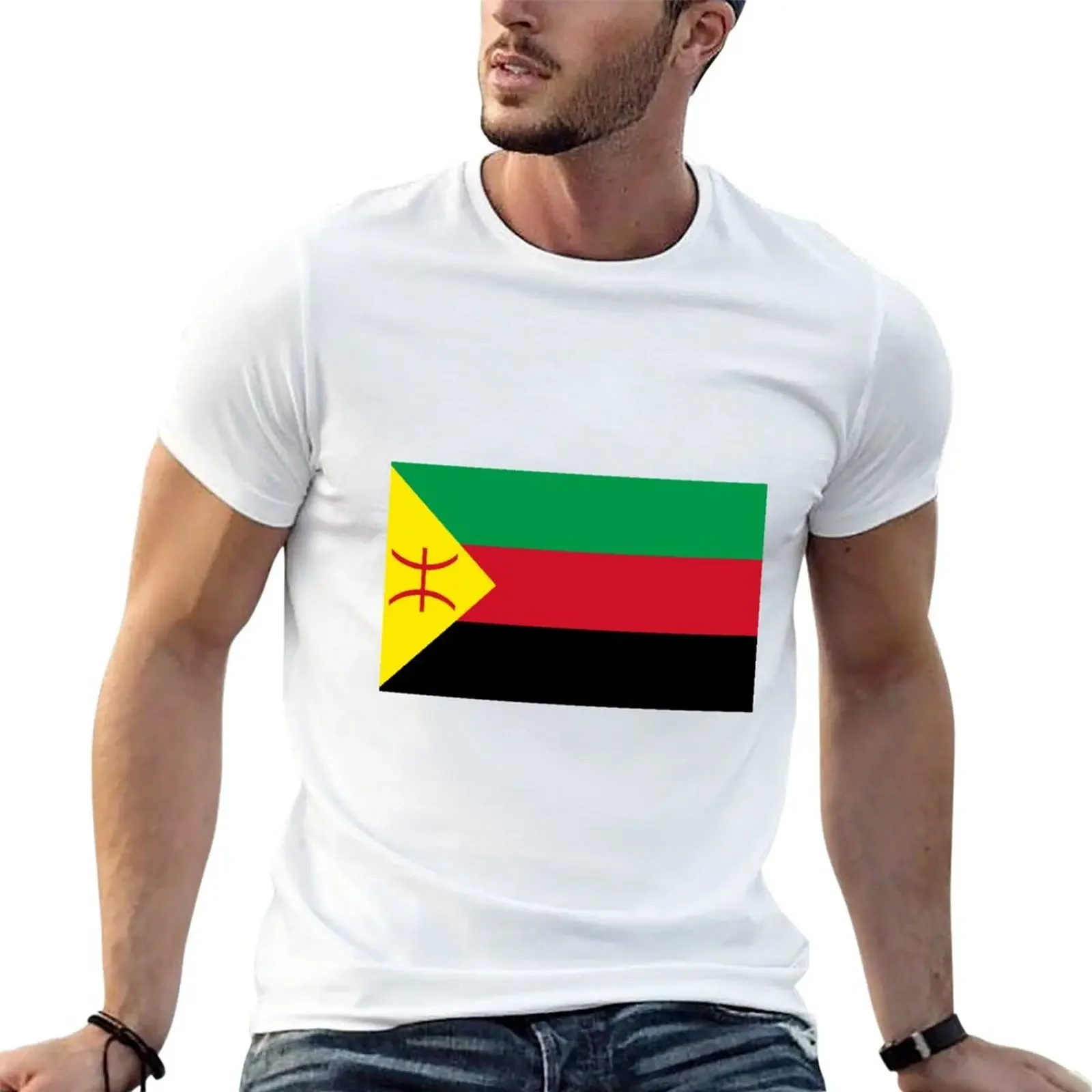 Touareg People Flag T-Shirt anime clothes sublime fruit of the loom mens t shirts