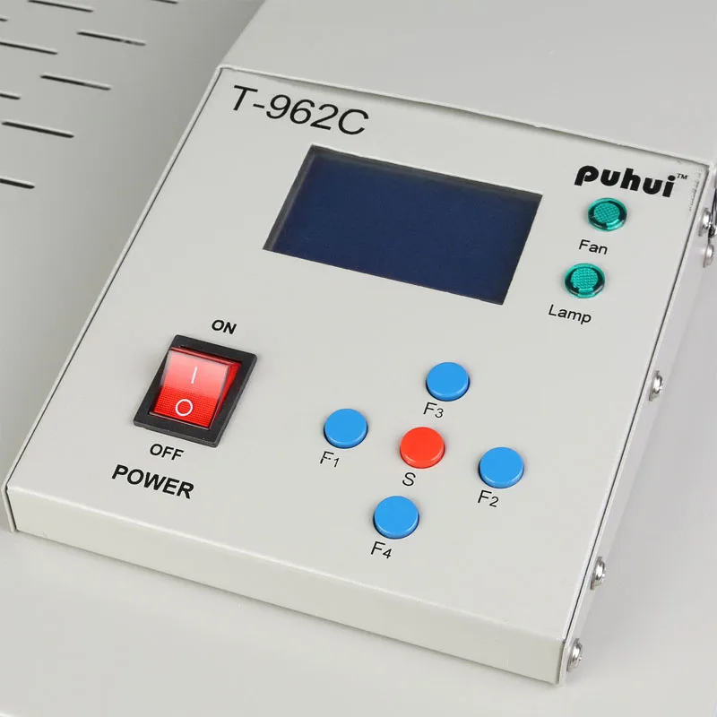 

Reflow Oven Machine Infrared Heater 2500W Reflow Station White Color 1 PC 220/110V 50/60Hz PUHUI T962C BGA Rework Station T-962C